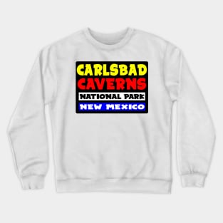 CARLSBAD CAVERNS NATIONAL PARK NEW MEXICO VINTAGE TRAVEL Crewneck Sweatshirt